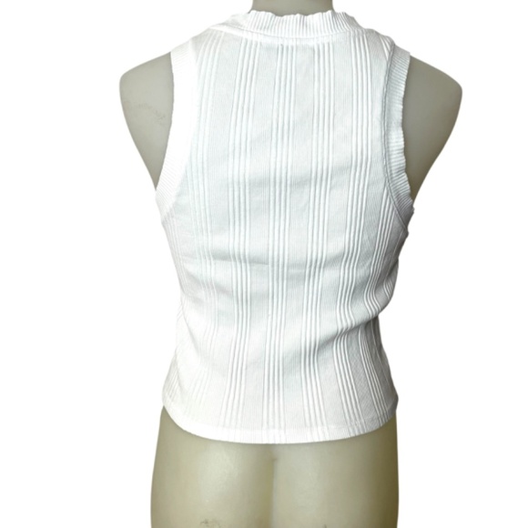 2 Bundle Zara Tank Tops Black & White - Picture 3 of 8